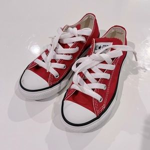 Converse Kids size 12 Red